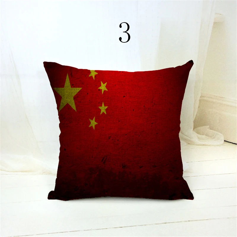 Наволочка 18 дюймов с флагом США Великобритании Франции Канады наволочка для
