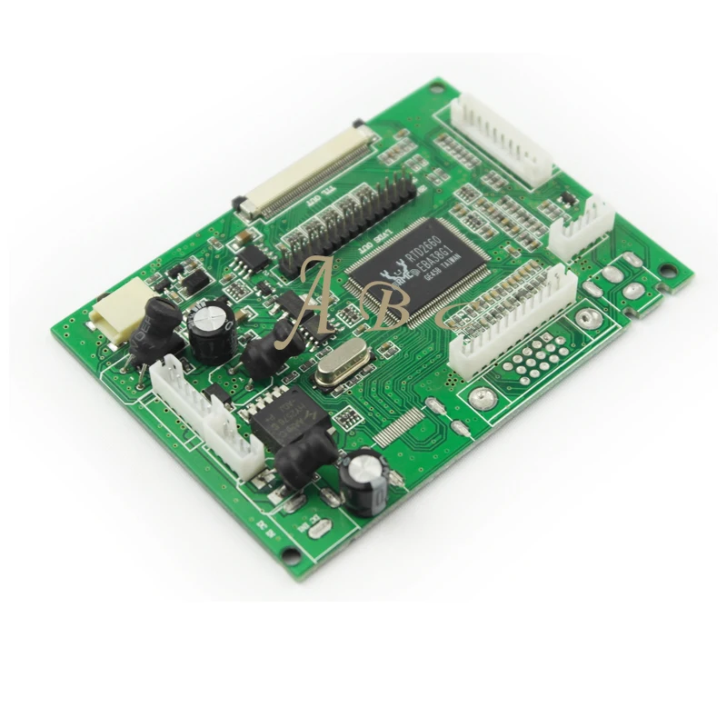 Плата контроллера VGA AV 50P TTL LVDS параллельный модуль + комплект удаленного монитора