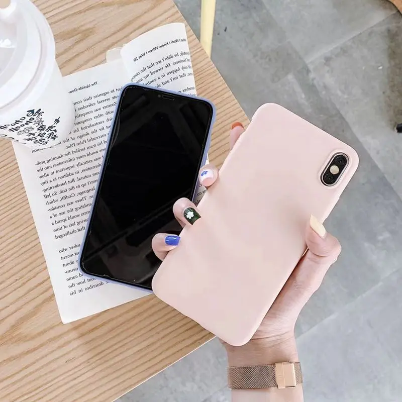 Роскошный мягкий силиконовый чехол для iPhone XS Max X XR 6 S 7 8 Plus противоударный ультра