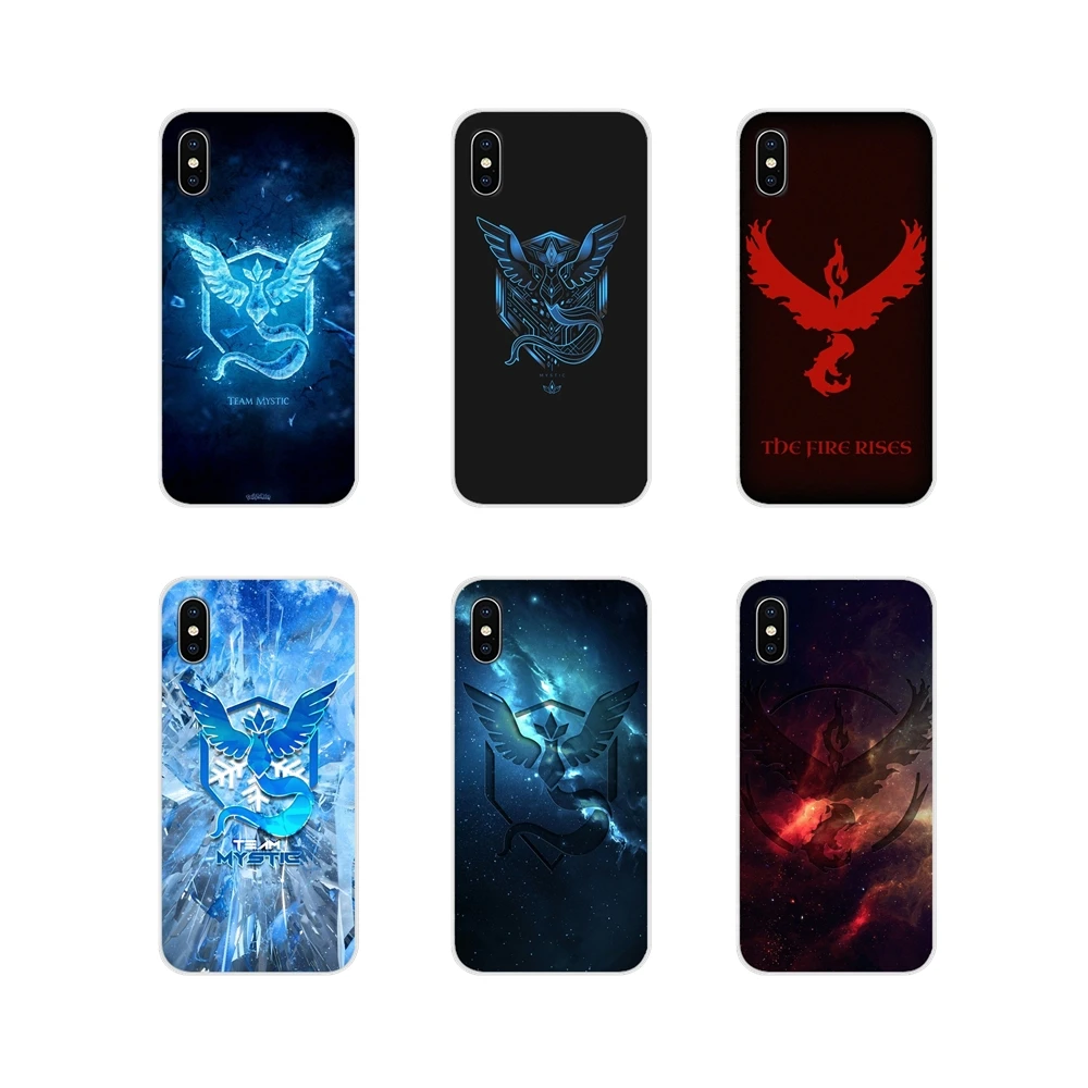 Чехол для мобильного телефона Pokemon GO Team Mystic Pocket Monsters Nokia 2 3 5 6 8 9 230 3310 1 7 Plus LG Q6 X Power |