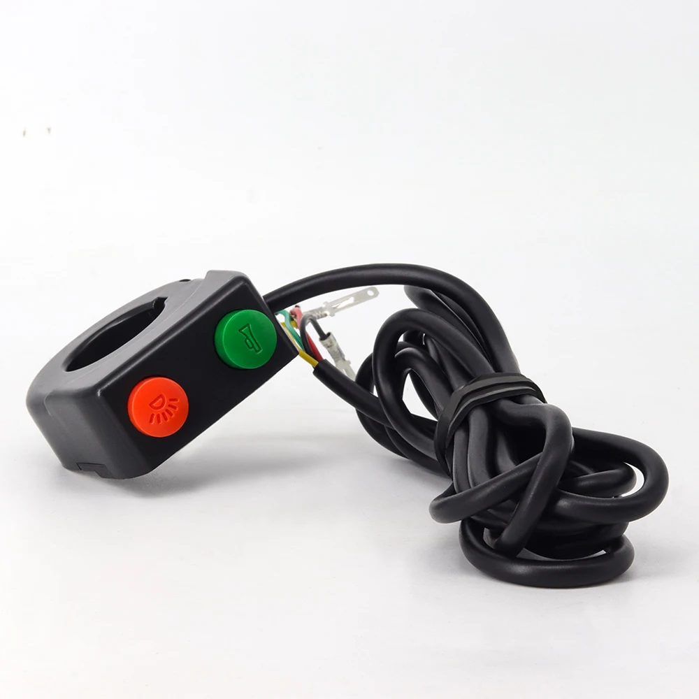 ebike switch for controller ebike headlights/taillights and horns for 12V 24V 36V 48V bafang led light e scooter accessories