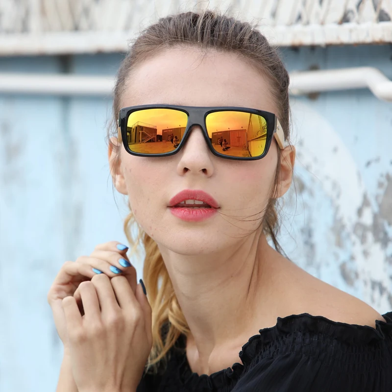 Солнцезащитные очки из бамбука для мужчин и женщин брендовые дизайнерские