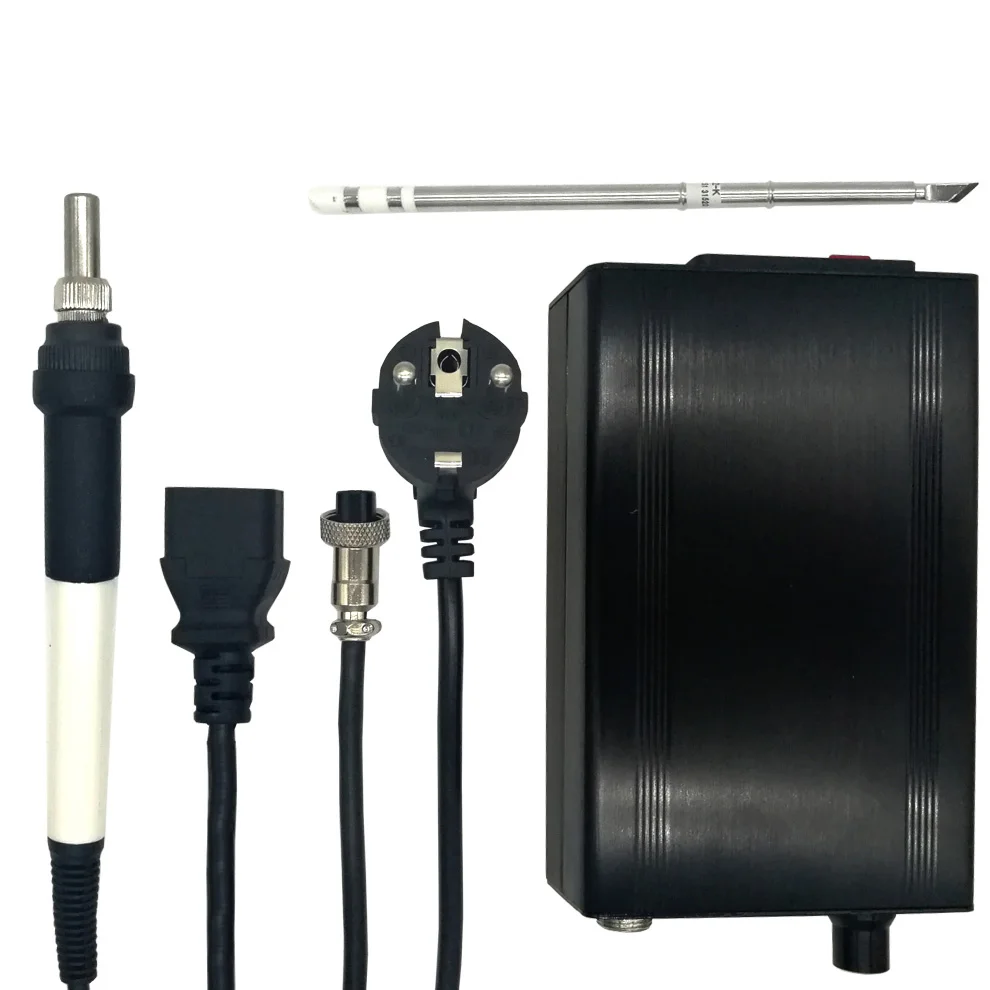 White Quicko T12 STC OLED паяльная станция электронный сварочный Утюг новая версия Цифровой паяльник T12-952 с ручкой T12 - Цвет: White