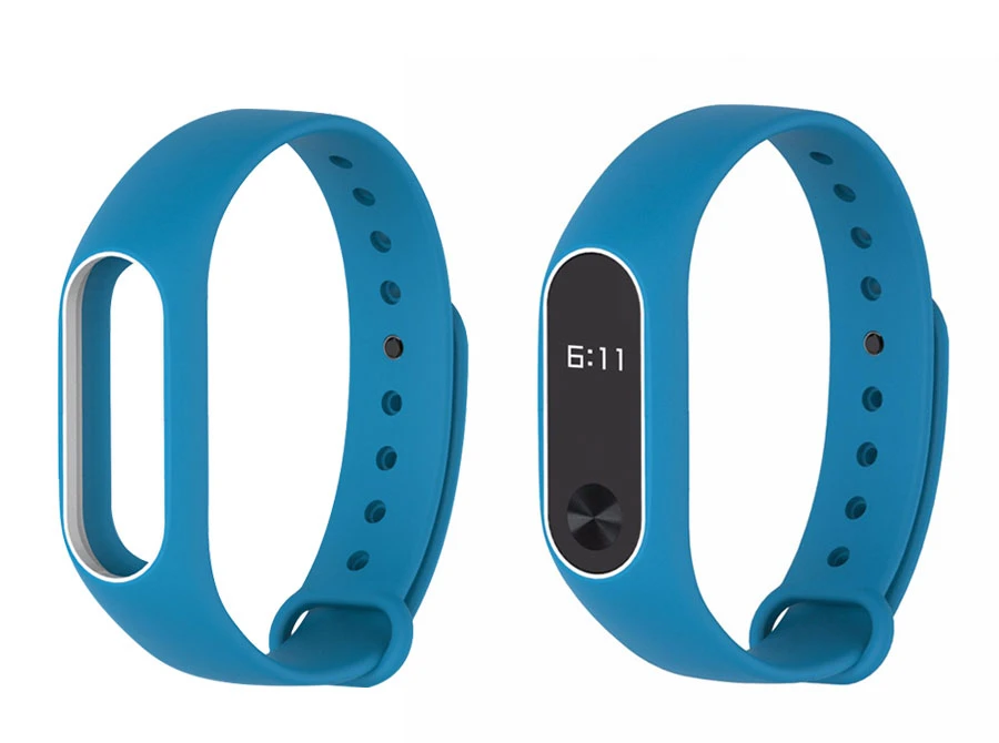 Цветной браслет для Xiaomi mi, 2 ремешка для mi Band 2, силиконовый браслет, сменный Браслет, смарт-браслет, аксессуары, ремешок на запястье