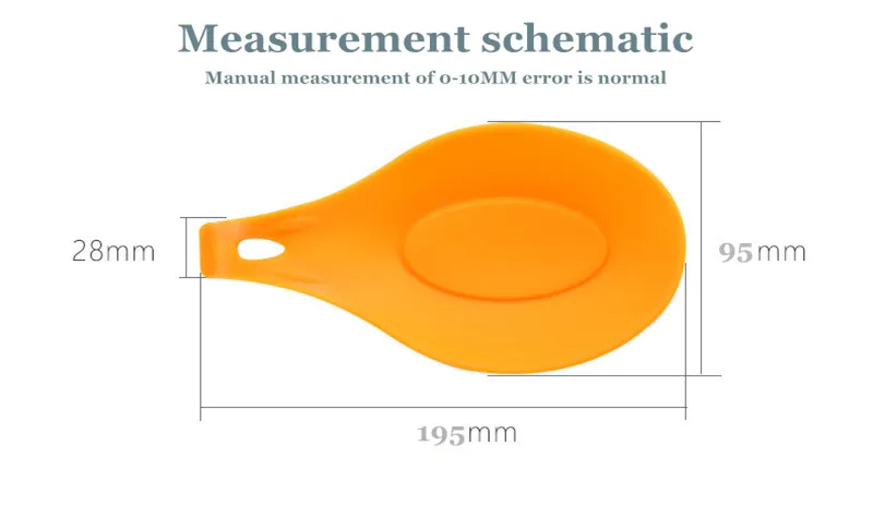5/1 шт. силиконовый термостойкий Коврик для вилки|Подставки под ложку и держатели