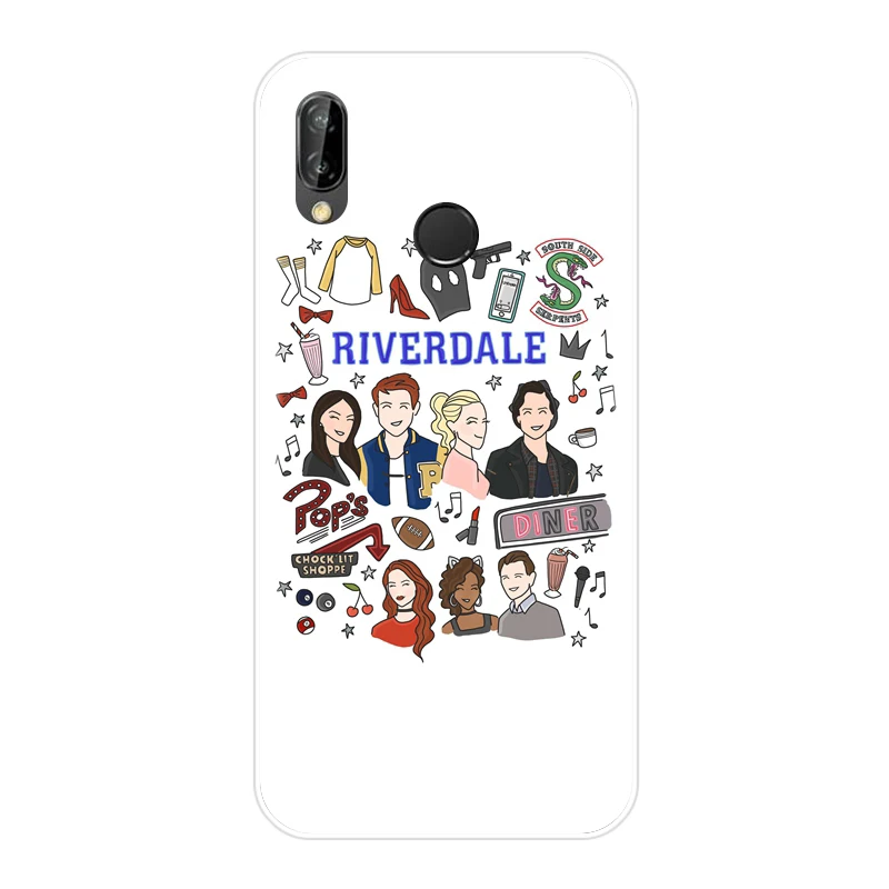 Американский ТВ ривердейл задняя крышка для Huawei P20 P10 Pro P Smart Plus P8 Lite 2017 P9 мини