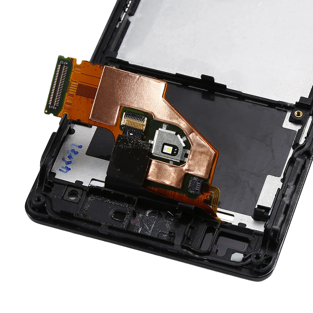 Black For Sony Xperia V LT25 LT25i LCD Display Digitizer Touch Screen Full Assembly Repair Parts With Frame+Tools Free Shipping | Мобильные