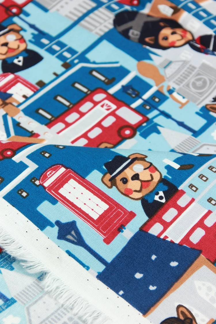 Оригинальный дизайн 3 цвета собака солдаты Юнион Джек Биг-Бен Лондонский автобус