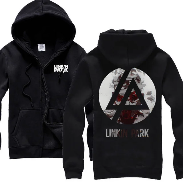 13 20 дизайнов Harajuku Linkin Park толстовка на молнии рок худи, зимняя куртка для мужчин и женщин панк металл рэп хип хоп одежда - Цвет: 13