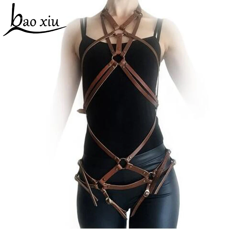 Новинка Пикантная Женская обувь в стиле панк с перфорацией Харадзюку кожаные