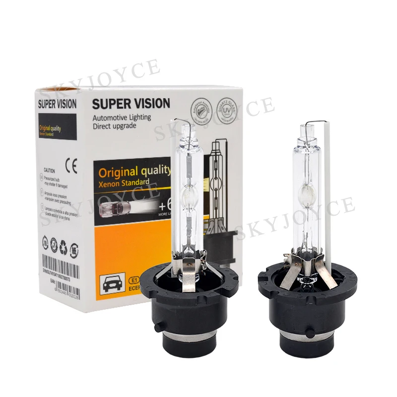 Лампа для фар SKYJOYCE D1S D2S D3S D4S HIDXenon 35 Вт 55 D1R D2R D4R налобный фонарь 4300K 5000K 6000K 8000K HID |