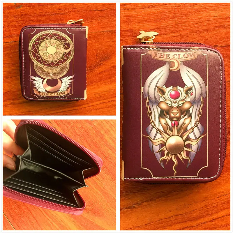 Новый Косплей карта аниме captor sakura женский кошелек кредитница держатели