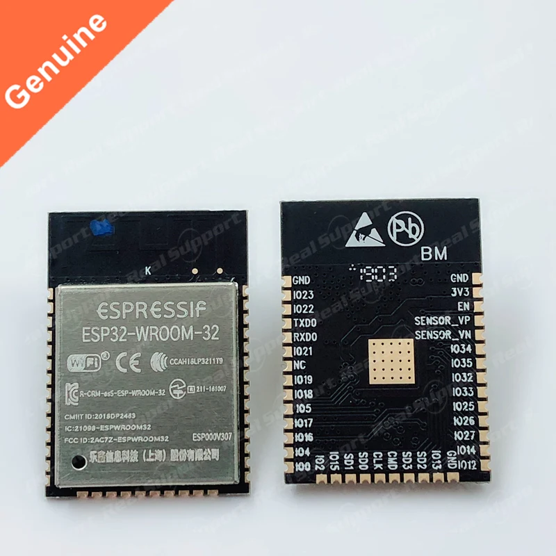 10 шт. ESP32-WROOM-32 ESP-32 WiFi+ Bluetooth 4,2 двухъядерный процессор MCU низкая мощность Bluetooth на основе ESP32 чип 32 Мбит стандарт вспышки