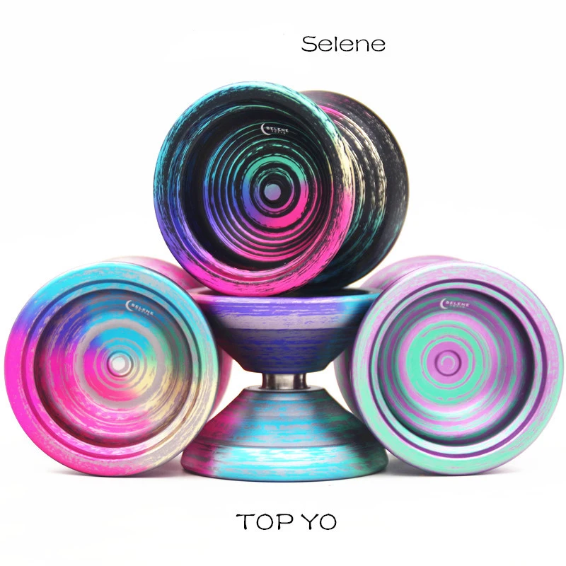 Новое поступление TOPYO Selene Профессиональный Йо-Йо 7003 металлический йо-йо металлический шар соревнования yoyo Limited Радуга цветной йо-йо