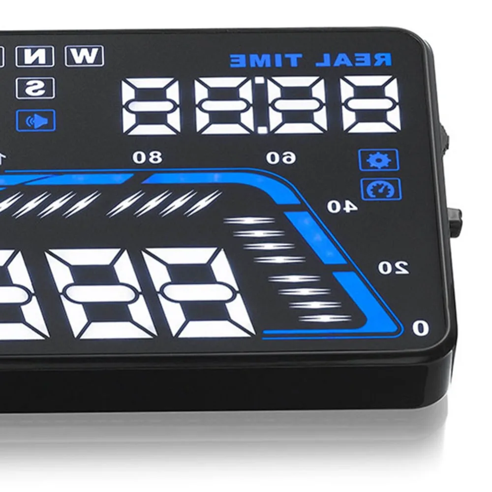 Car GPS HUD Head Up Display Universal Q7 Auto Accessories 5.5&quot Speedometers Dashboard Projector for Safety Driving | Автомобили и