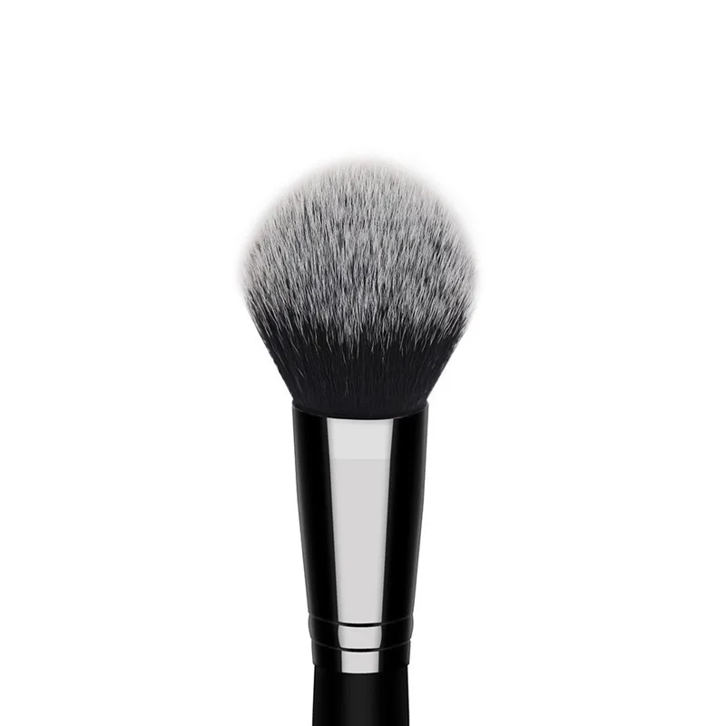 ZOREYA бренд для безупречного лица кисти супер высокое качество волокно волос натуральный черный с деревянной ручкой, для пудры Румяна, макияж для лица, бронзер, кисти для дам