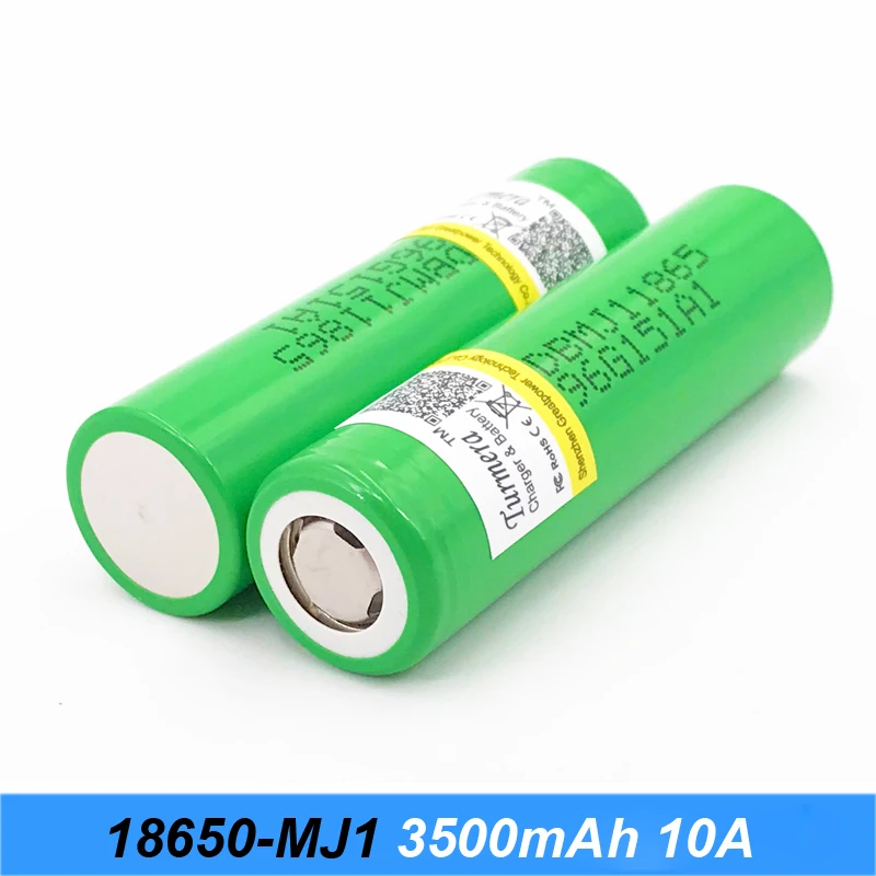 18650 батарея 3500 мА/ч, mj1 для батареи для электрических велосипеда 48v 15ah 20ah и литиевая батарея фонарик батареи 10a для Turmera 18650 o24