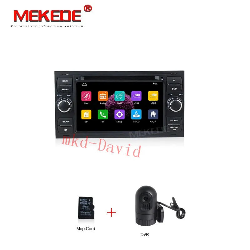7 дюймов емкостный сенсорный экран wince6.0 автомобильный dvd плеер gps для Ford Mondeo S-max Focus