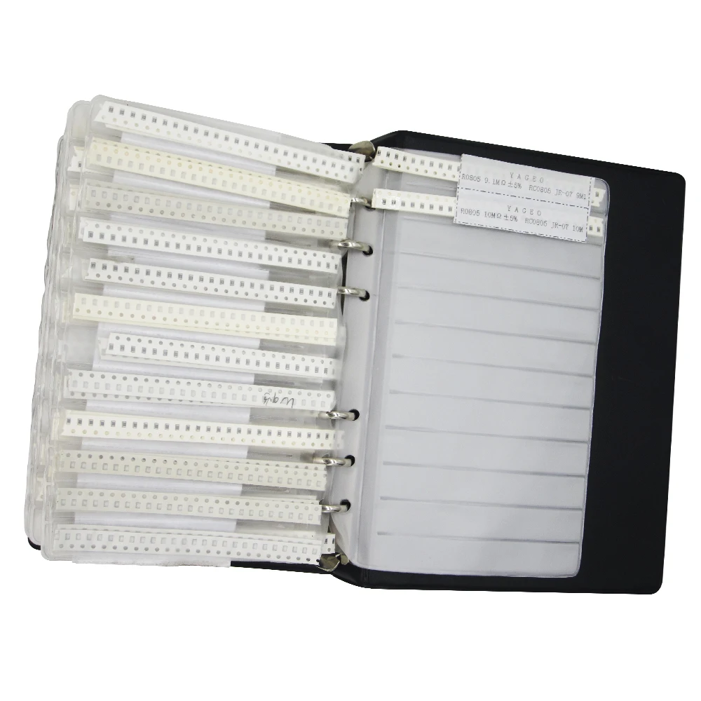 Новый набор конденсаторов 0805 smd 700 шт. + комплект резисторов 3025 практичный образец