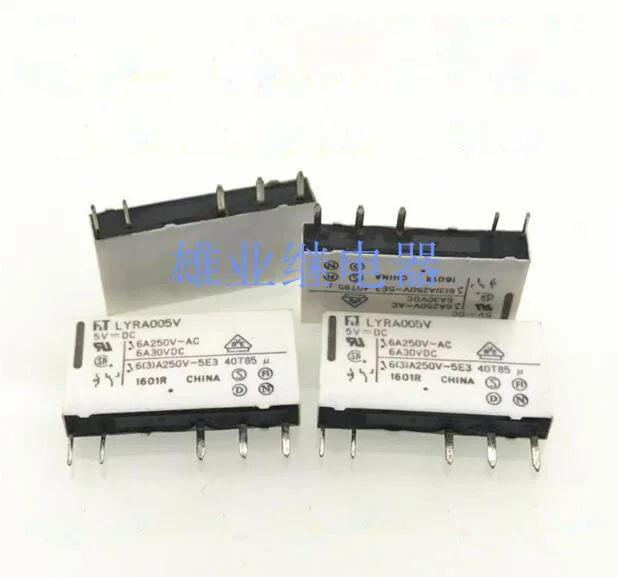 Горячая новинка 5 В реле LYRA005V LYRA005VY 5VDC DC5V 5V 6A 250VAC 5PIN|Реле| |