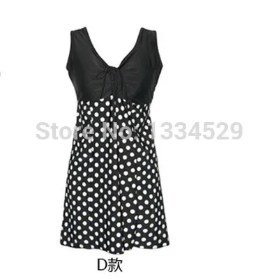 Free Shopping Spa Plus Size One-pieces Dress Swimsuit Show slim Women Swimwear 3XL 4XL 5XL 6XL 8XL 10XL Swimming Suit | Спорт и