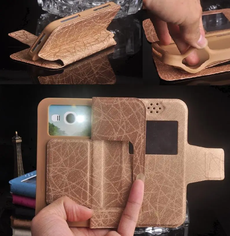 Fly IQ4407 Case Selling Luxury Flip PU Leather Soft Silicon Back Cover Phone Cases for IQ 4407 ERA Nano 7 Free Shipping | Мобильные