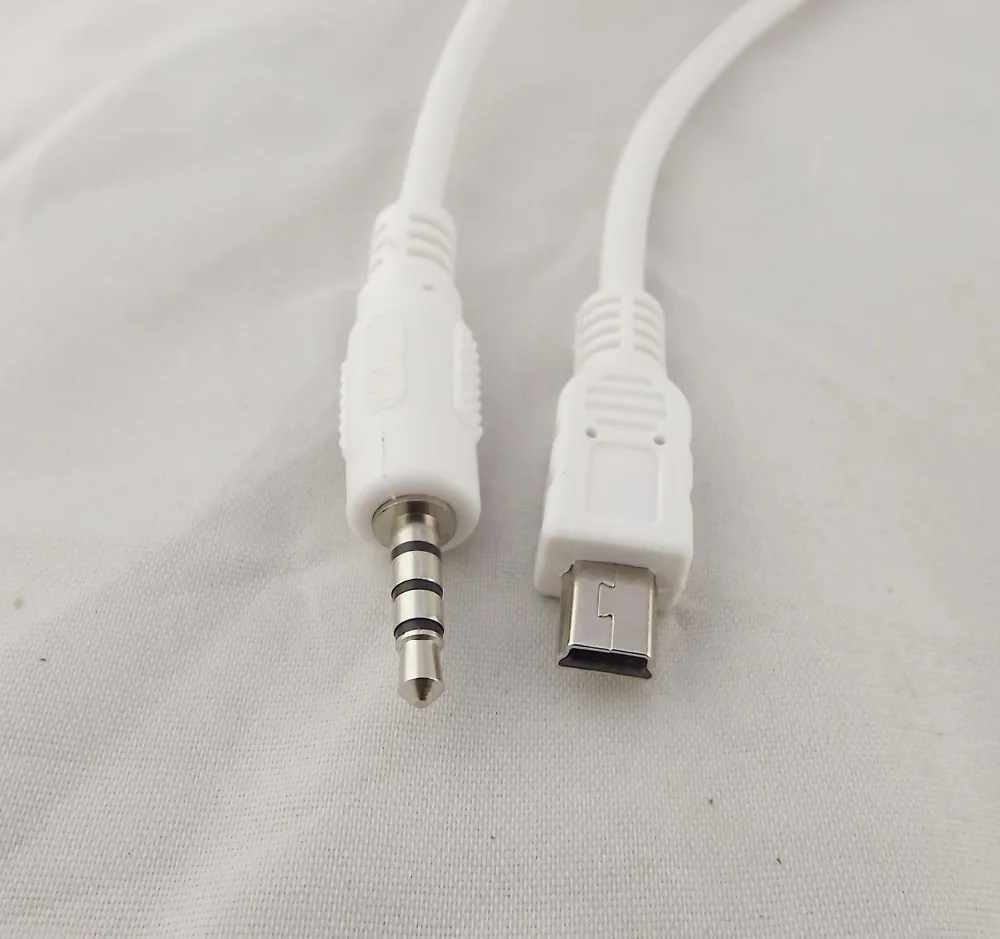 1 шт. 3 5 мм стерео штекер к Мини USB контактный Штекерный адаптер преобразователь