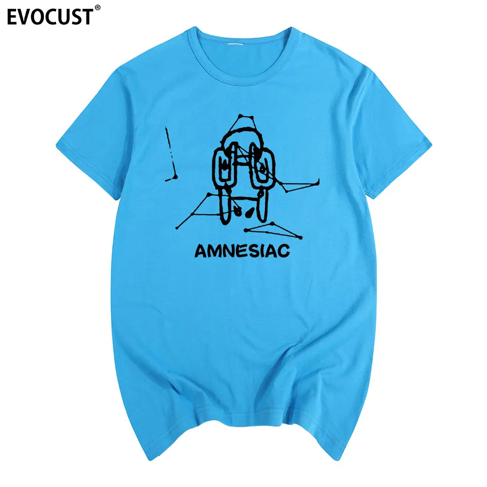 

Amnesiac Radiohead Summer print T-shirt Cotton Men T shirt New women TEE