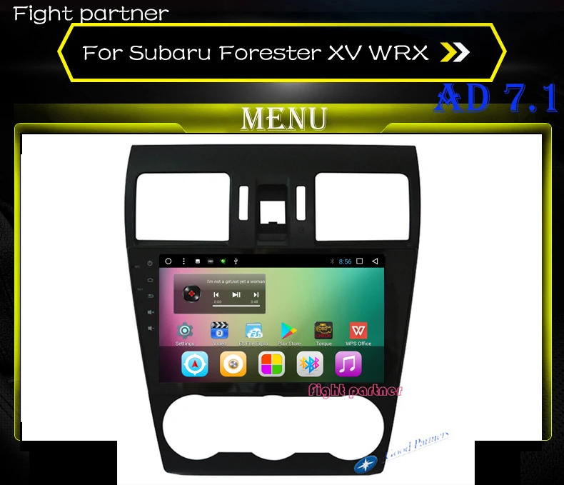 Фото Автомобильный DVD мультимедийный плеер с GPS для Subaru Forester XV WRX 2012 2014 - купить