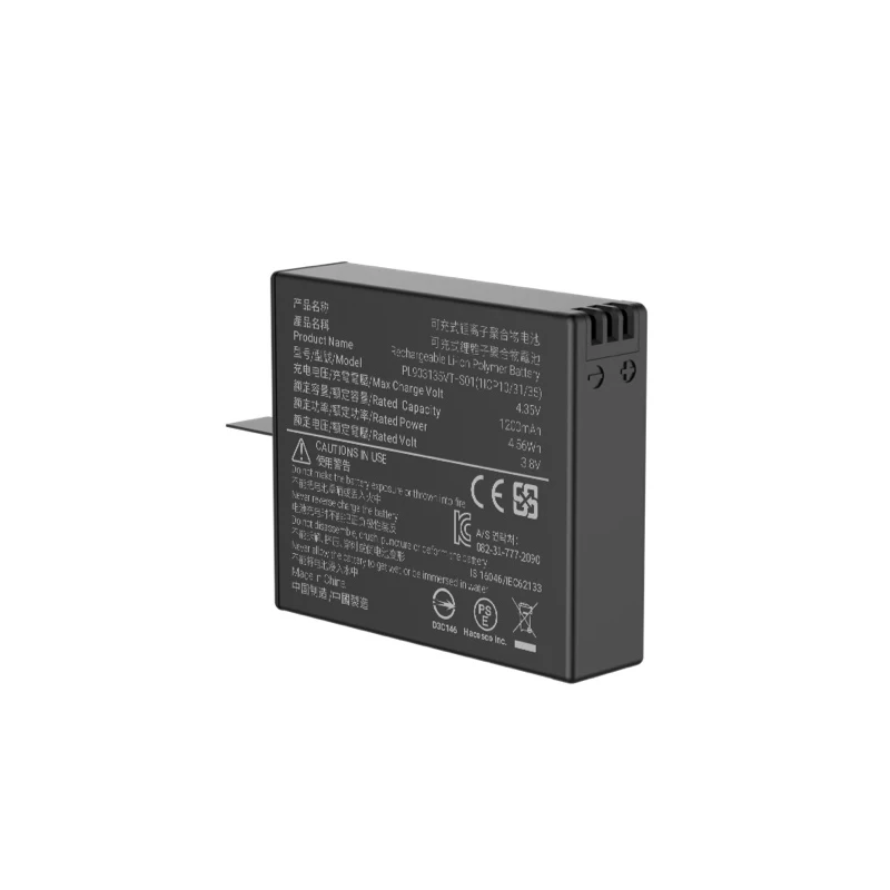 100% оригинальная новая версия батареи для Insta360 ONE X 1050mAh LiPo холодные батареи|Чехлы