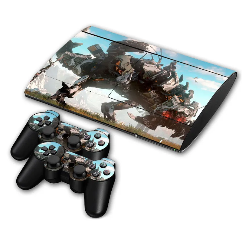 Наклейка Horizon Zero Dawn Skin для PS3 Slim 4000 PlayStation 3 консоль и контроллеры 4000|Наклейки| |