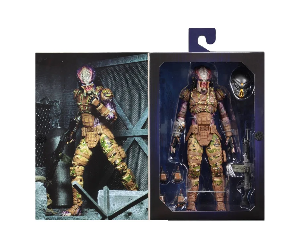 20 см оригинальные NECA AVP Aliens Predator The Emissary Predator Фигурки Коллекционная модель игрушки