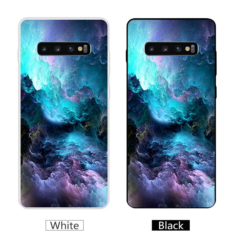Мягкий силиконовый чехол для Samsung S10 Plus Роскошный телефона 6 4 дюйма прозрачный из