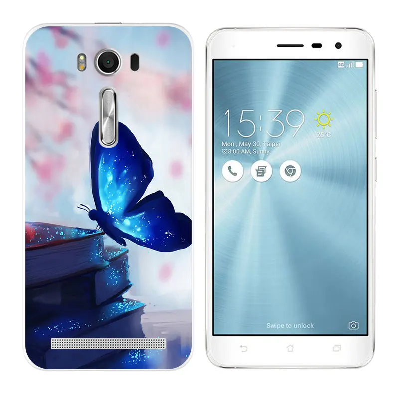Чехол для телефона Asus ZenFone 2 Laser ZE500KL Силиконовая задняя крышка 5 0 дюймов с принтом