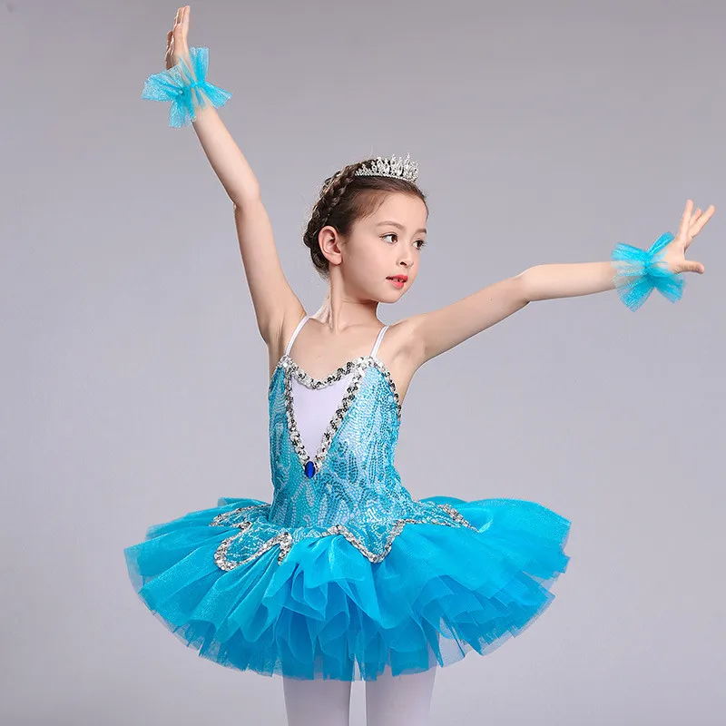 Детская юбка пачка с блестками для девочек|ballet girl|dance balletswan lake |