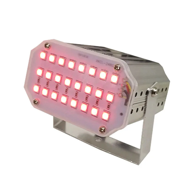 Светодиодный светильник 88x1 Вт RGB Стробоскоп, следящий за звуком, голосовым музыкальным ритмом, сценический светильник с эффектом вспышки, светильник Luces DJ