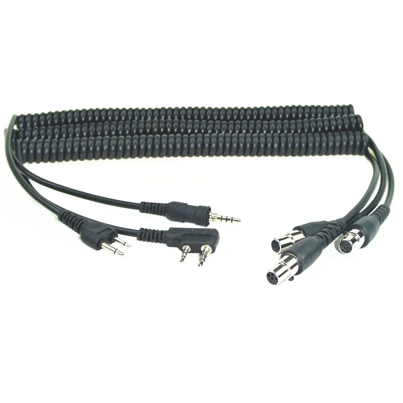 Noise cancel Paramotor helmet with full headset Black white blue powered paraglider free shipping | Спорт и развлечения