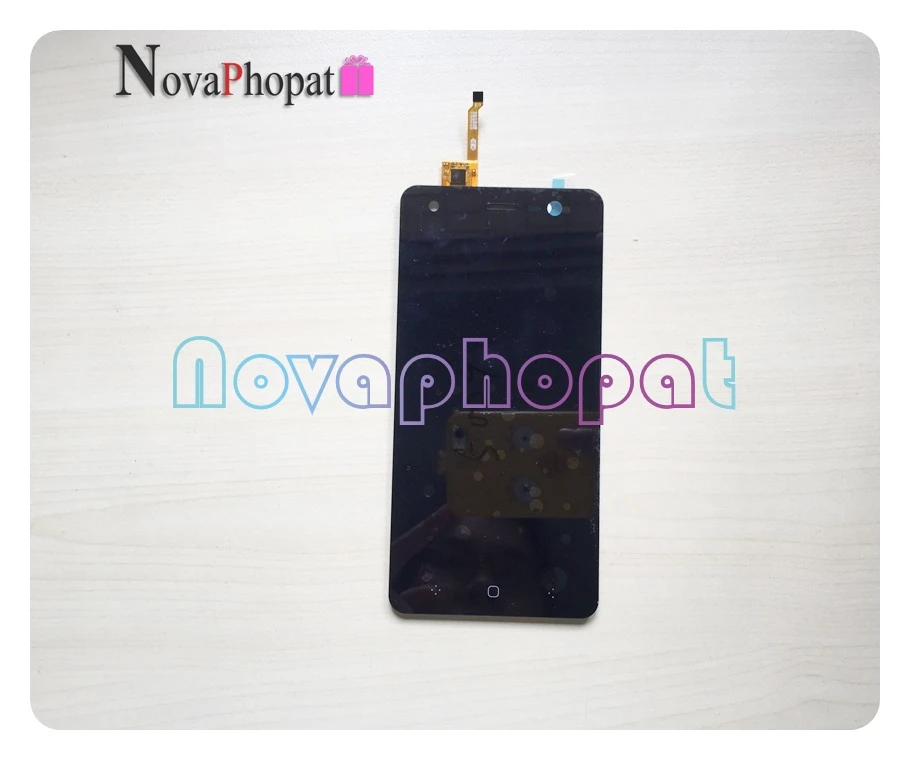 Novaphopat 100% протестированный черный ЖК дисплей в сборе для BQ 5009L Trend BQ5009L с сенсорным