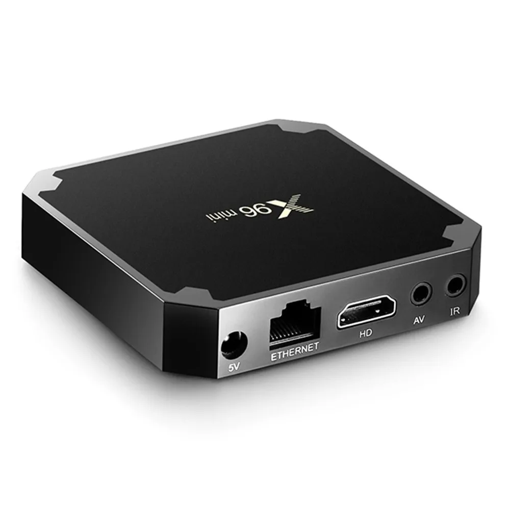 X96mini x96 Мини ТВ приставка Android 7 1 четырехъядерный Смарт 4 к 2 Гб 16 Amlogic S905W ГГц WiFi