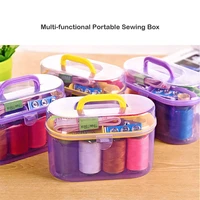 10 pcsset sewing kits multi functional household stitch draft sewing tools yarn knitting needles sewing acessorios para costura