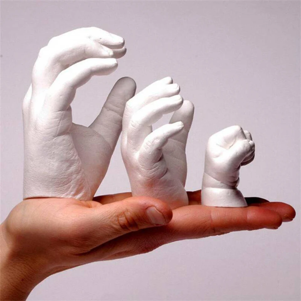 3D штукатурка ручной печати следы Сделай Сам 450 г формовочный порошок + 500 литой