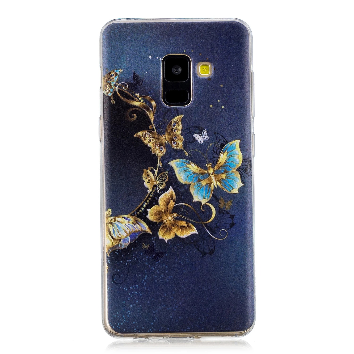 Новейший роскошный чехол из ТПУ для Samsung Galaxy A8 2018/A530/A530F мягкие силиконовые чехлы