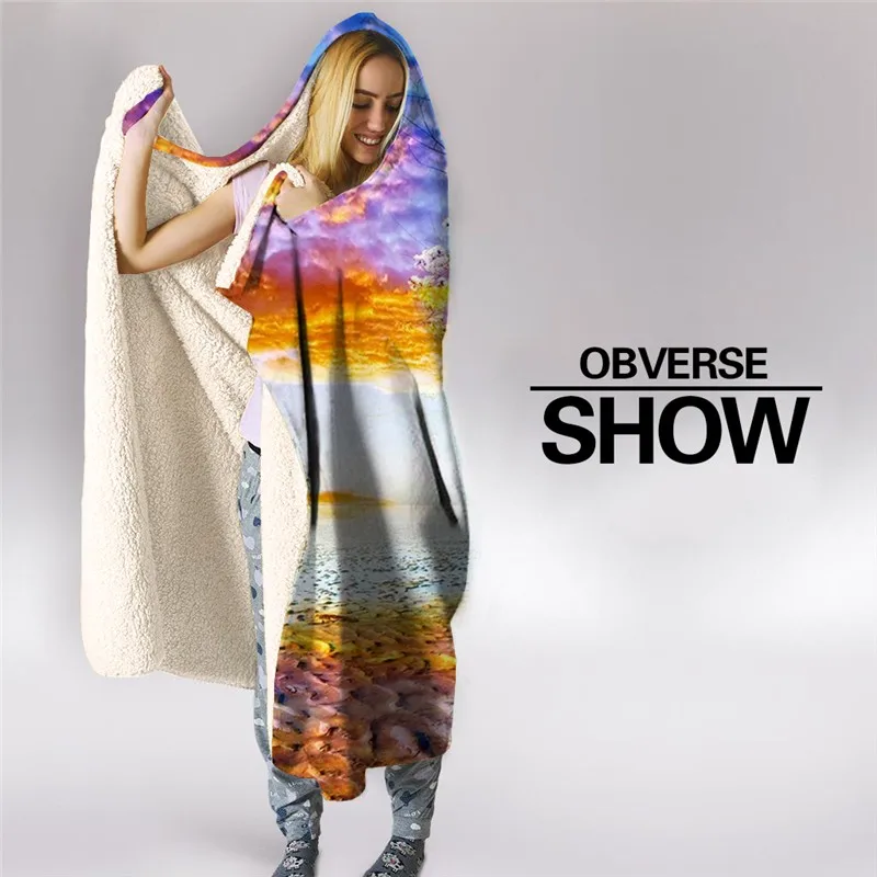 2019 МОДА комиксы с капюшоном Одеяло Диван тонкий плюшевое одеяло Модные