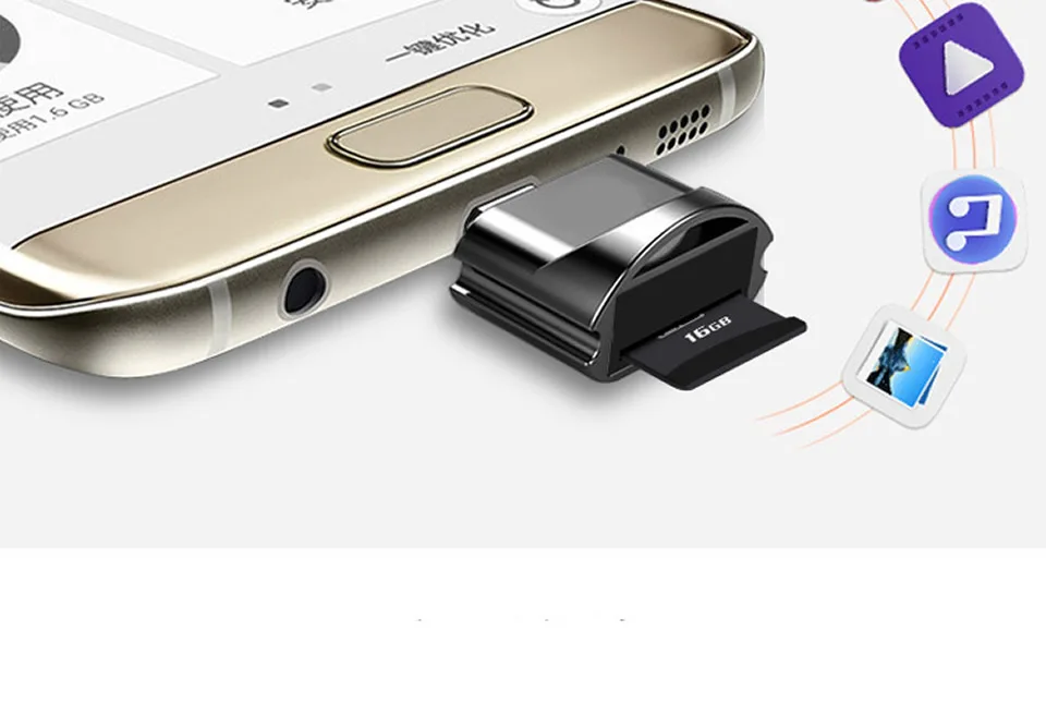 Портативный USB 3,1 Type C кард-ридер USB-C TF Micro SD OTG адаптер Type-C кард-ридер для Samsung Macbook Huawei LeTV
