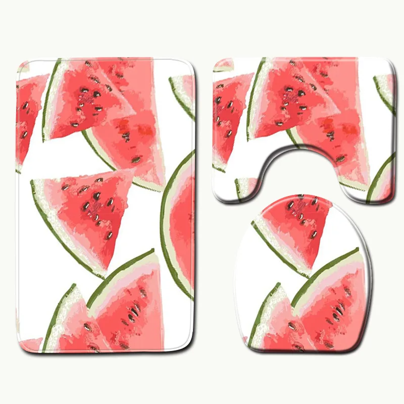 Zeegle Memory Foam Bath Mat Soft Absorbent Non-slip Bathroom Toilet Floor Home Decor Set | Дом и сад