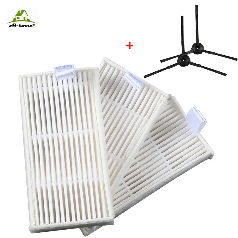 Сменный фильтр Hepa для panda X500 ECOVACS CR120 X600 аксессуары пылесоса|side brush|hepa filter vacuumsvacuum