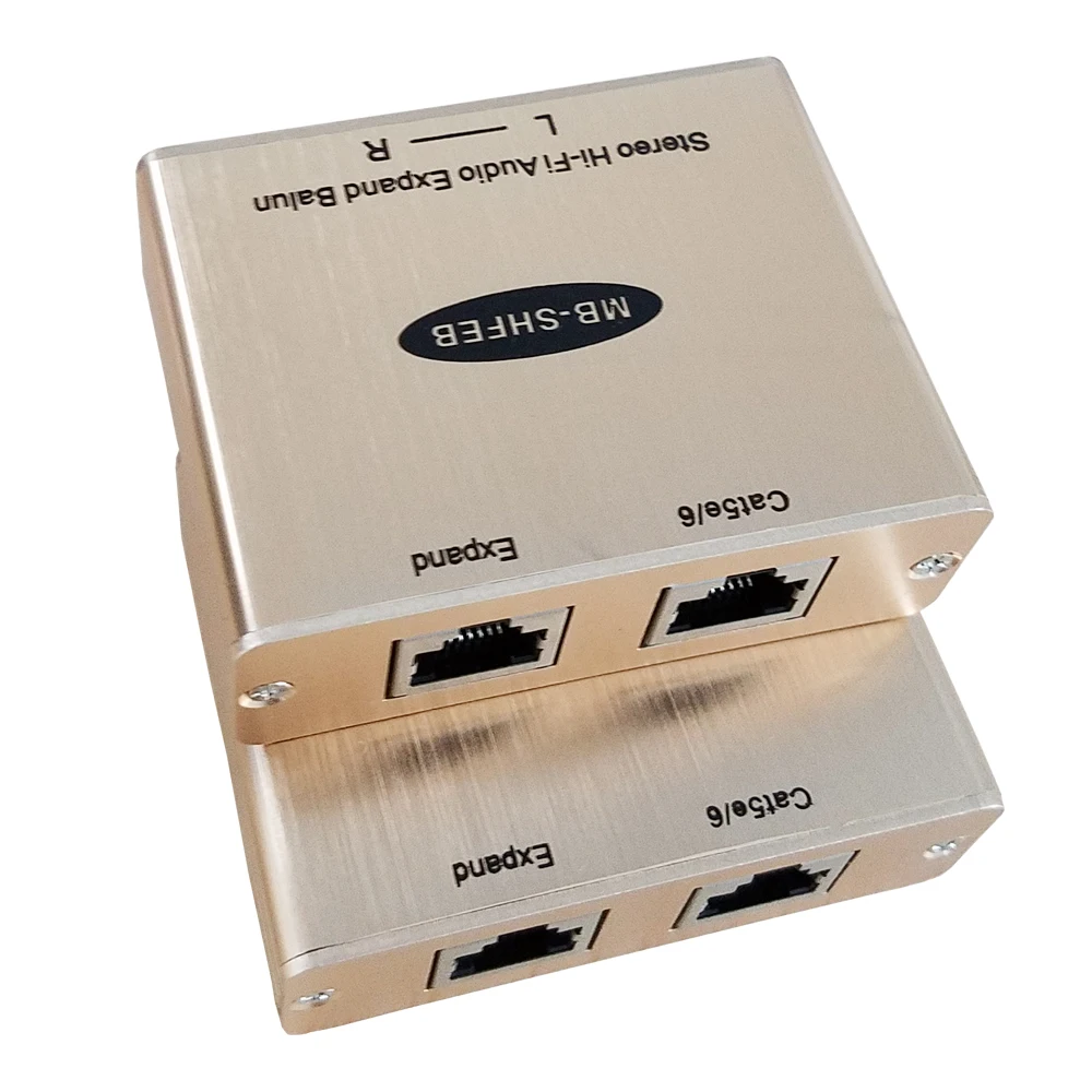 2 канальный стерео Hi Fi аудио передатчик через Cat5/6 к Ethernet удлинитель Danate RCA