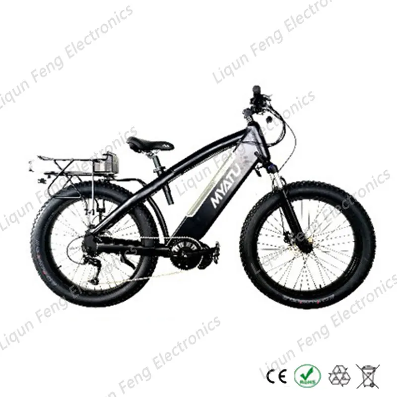 500W 36V 15AH Rear hanger Lithium ion Battery use 2600MAH cells Electric Bicycle li-ion battery 20A BMS + 2A Charger |