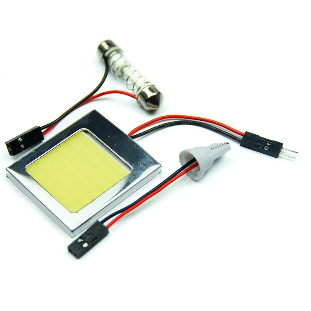 Автомобильный стильный светильник купольный 48 led COB LED панельный лампа для