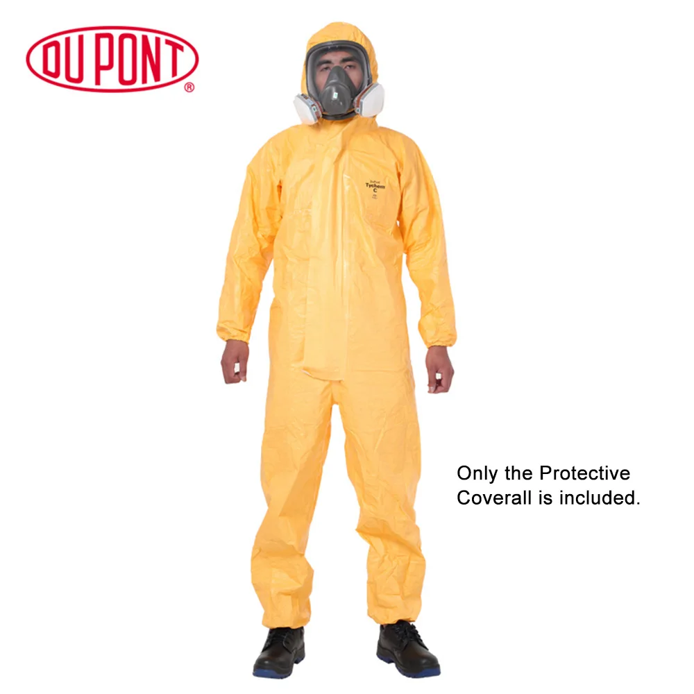 DuPont Pro защитная одежда, спецодежда, спецодежда, комбинезон с капюшоном, защита от серной кислоты, щелочи, водонепроницаемый комбинезон